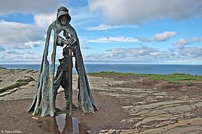 Die Bronzeskulptur "Gallos"