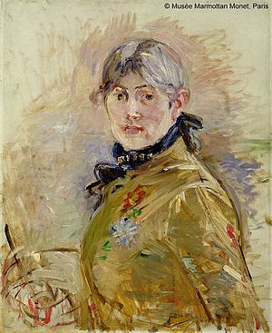 Selbstporträt von Berthe Morisot