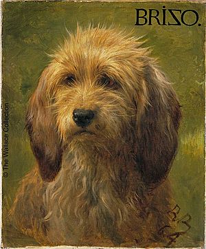 Gemälde "Brizo, A Shepherd's Dog" von Rosa Bonheur