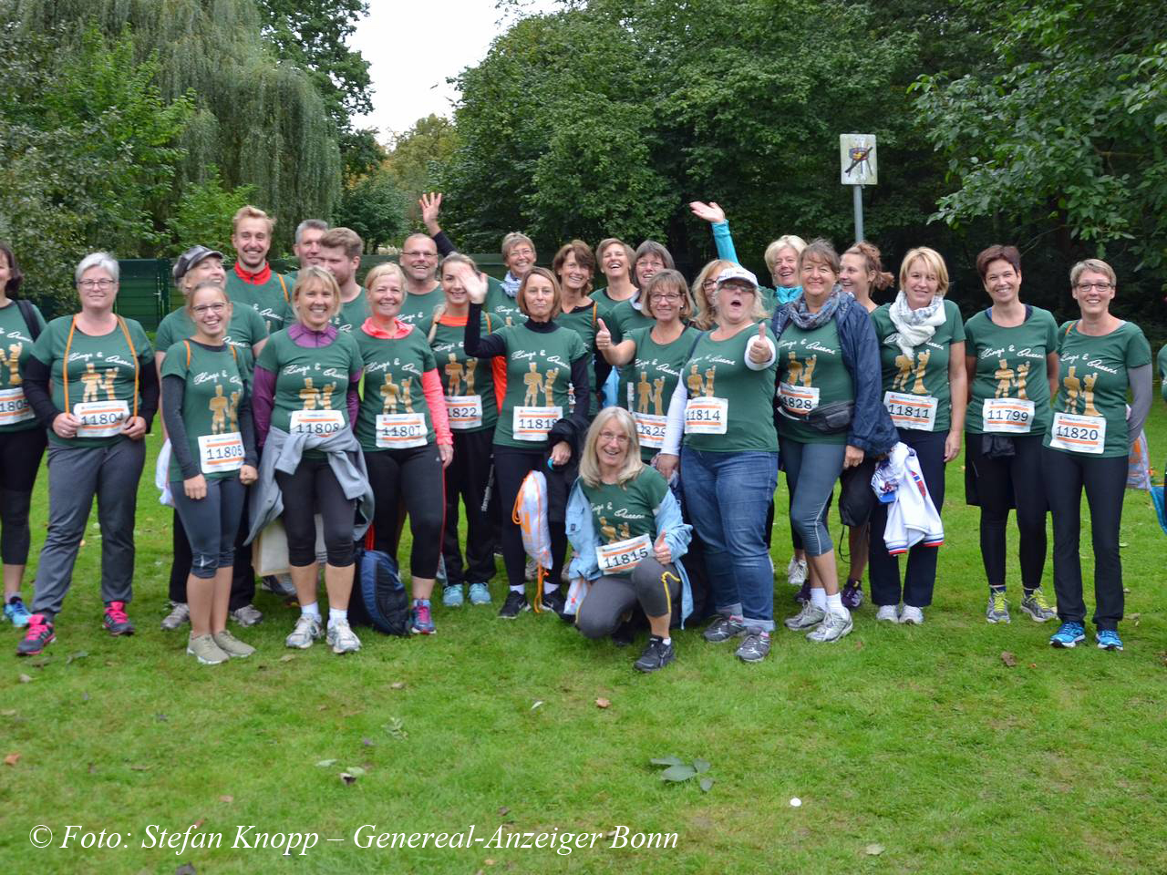 Firmenlauf Bonn 2017: Unser erster Auftritt als "Kings & Queens"