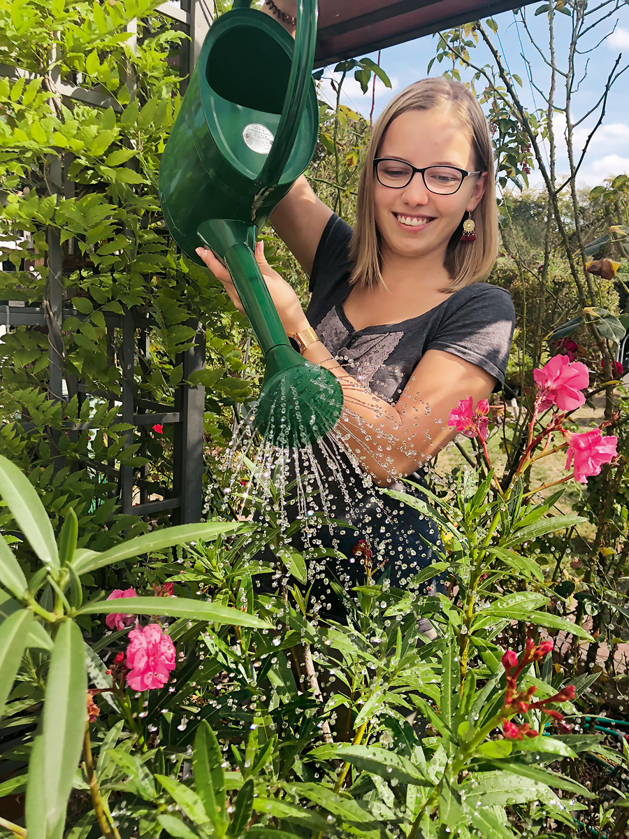 Unverzichtbarer Gartenhelfer: die Gießkanne