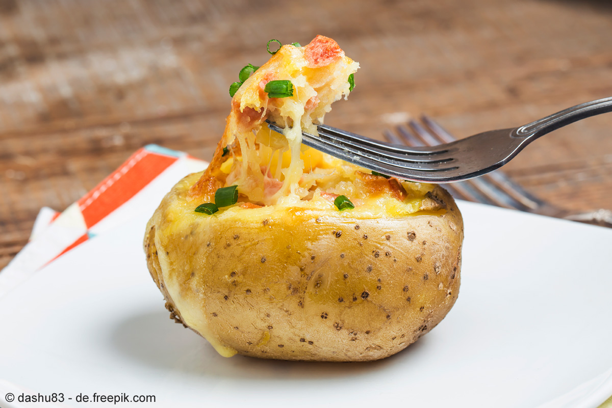 „Jacket Potato“, lecker gefüllt