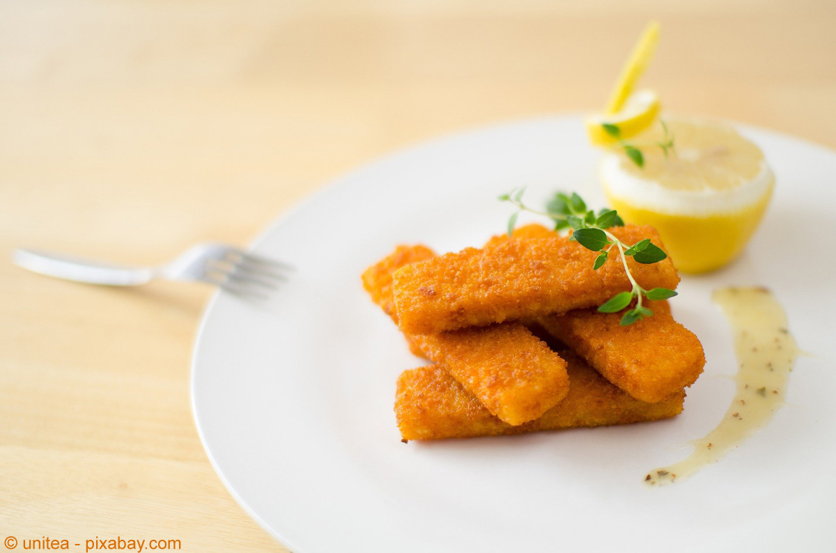 Trostessen: Fish Finger Butty