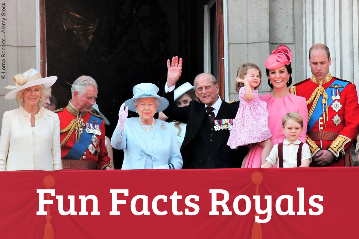 Queen Elizabeth II. und die königliche Familie von Großbritannien auf dem Balkon des Buckingham Palace