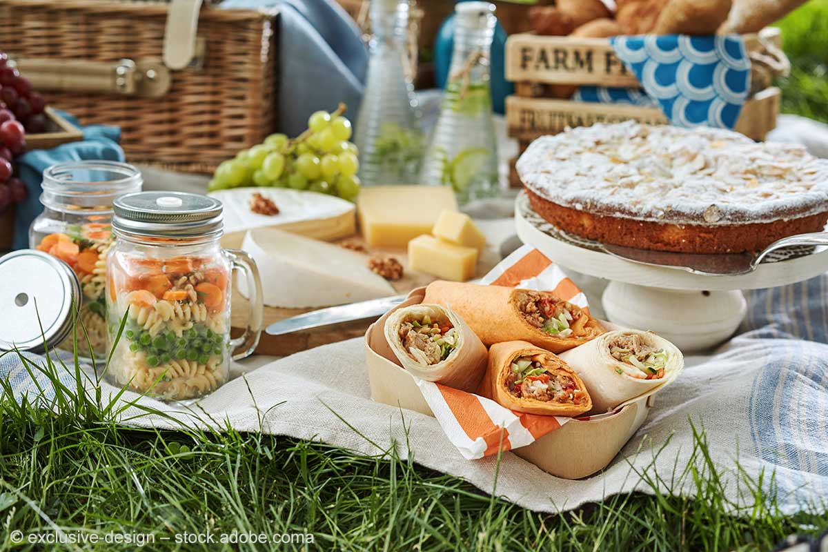 Zeit für ein stilvolles Picknick – diesmal ohne Fleisch und Lachs