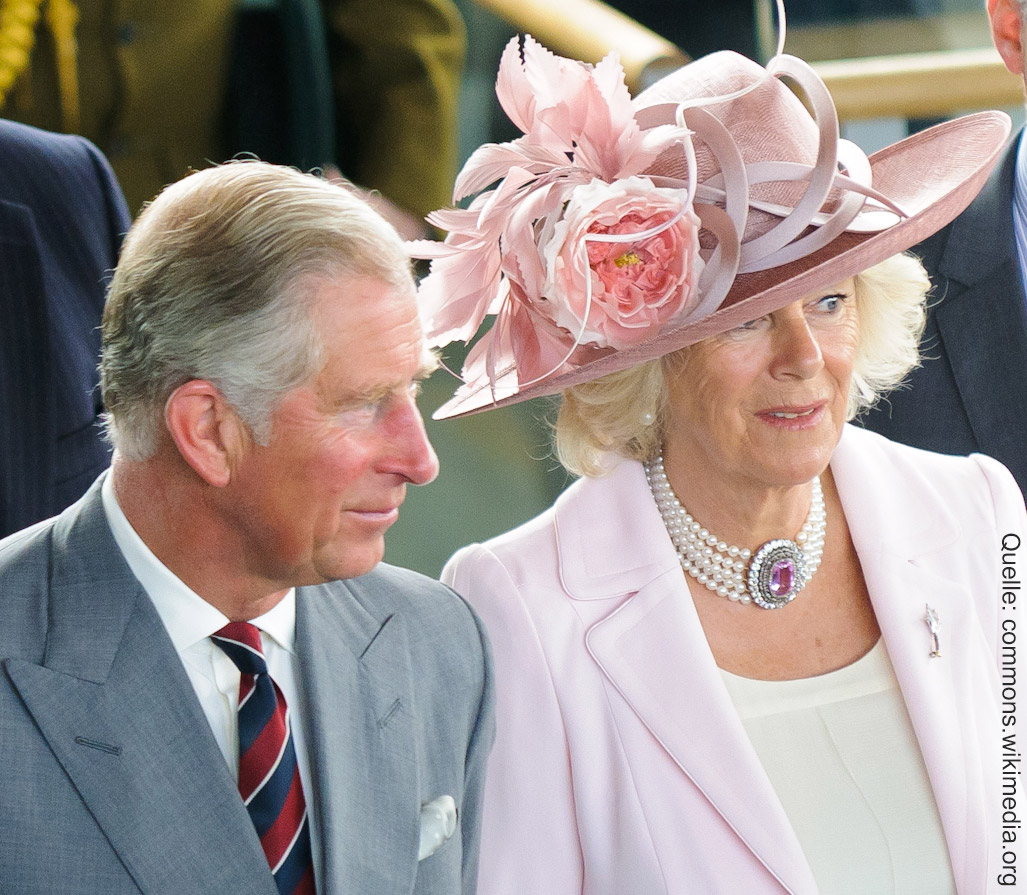 Charles und Camilla feiern „Kristallhochzeit“